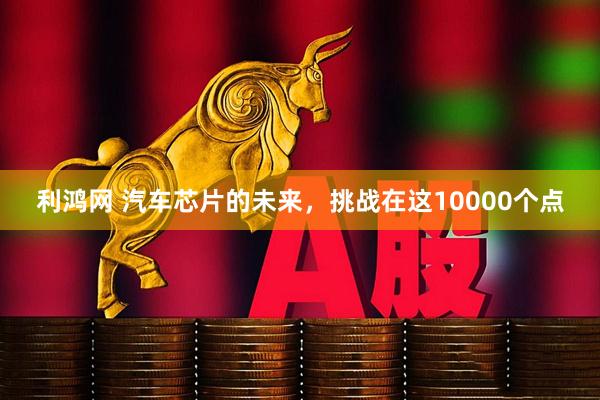 利鸿网 汽车芯片的未来，挑战在这10000个点