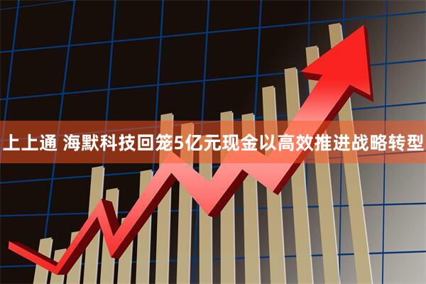 上上通 海默科技回笼5亿元现金以高效推进战略转型